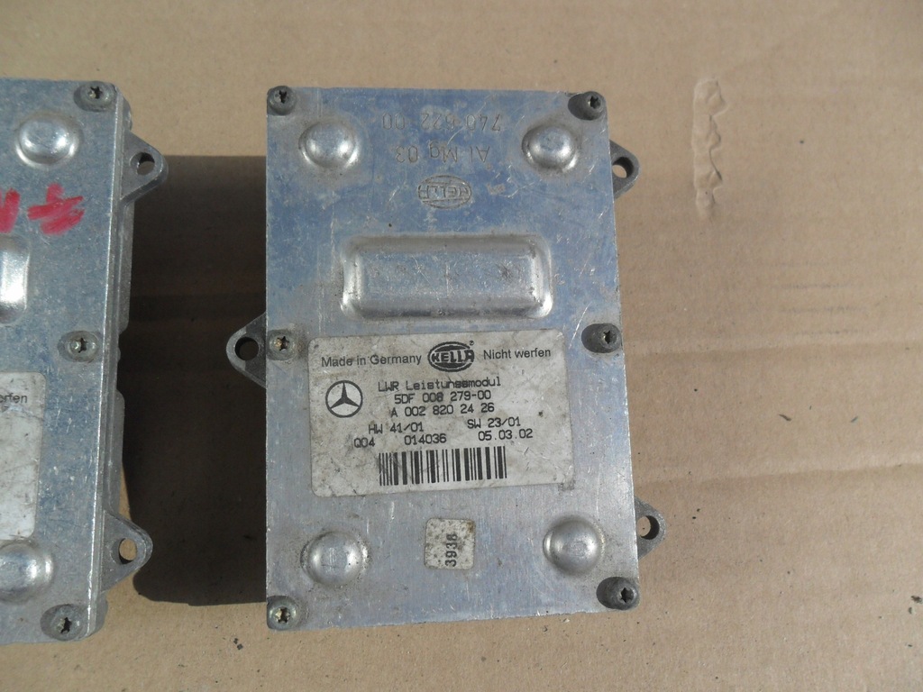 фото №14, Преобразователь ксенон mercedes w211 w219 a0028202426