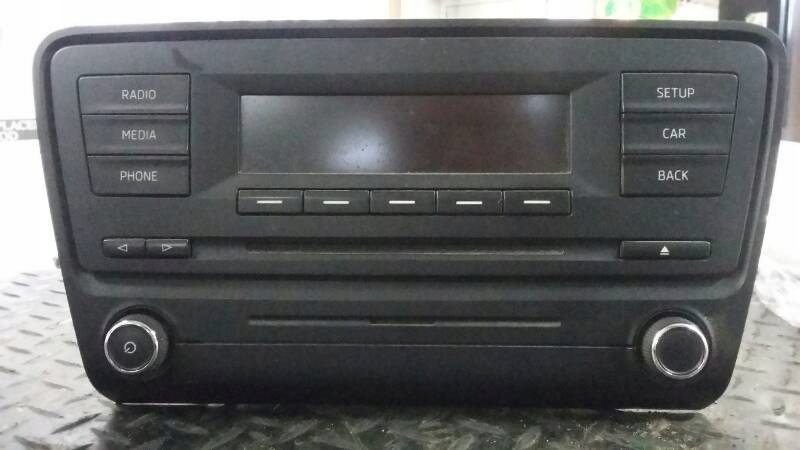 фото №1, Радіо 5e0035875 skoda octavia iii