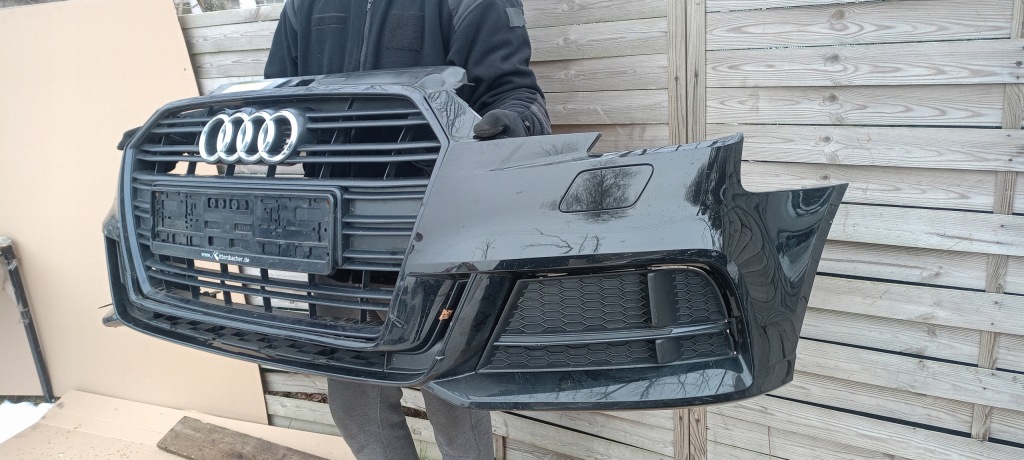 Бампер перед передний audi a3 8v s-line lift 16-2rok 8v3807437 8v3853651aa с Разборки