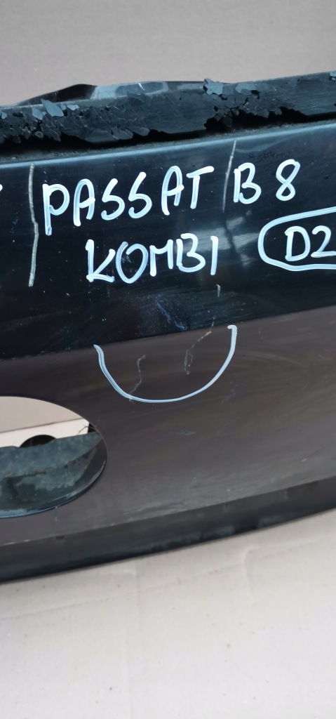 фото №8, Vw passat b8 kombi 3g9 14- крышка багажника багажника задняя