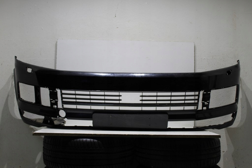 фото №1, Vw t6 7e5 multivan бампер перед +направляющие +решётка