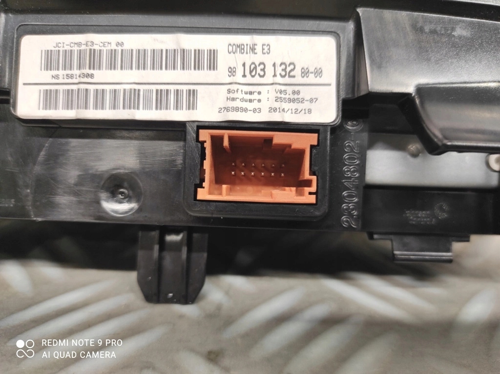 фото №11, Счетчик приборы europa citroen c4 cactus 9810313280 wyszków wawa