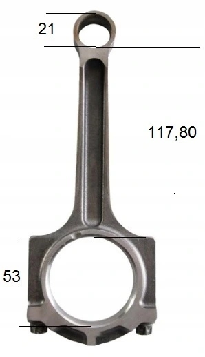 фото №2, Шатун mazda 2.3 новый 2005- бензин