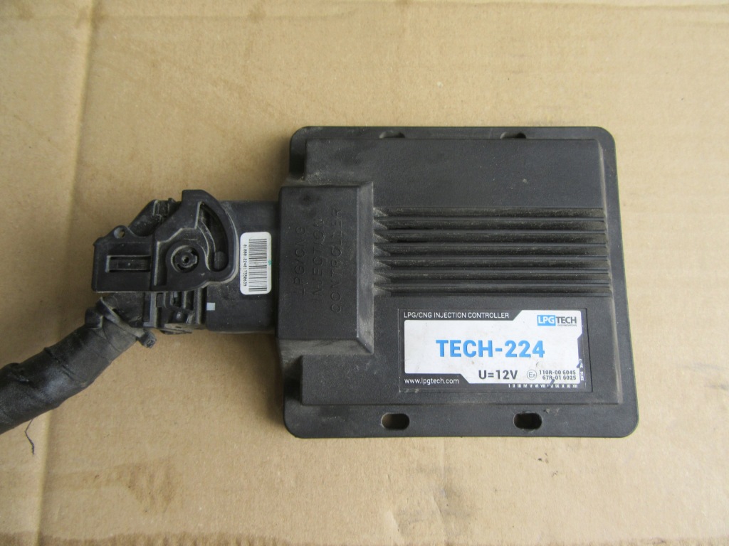 фото №1, Tech-224 блок керування газу lpg штекер