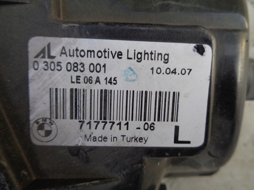 фото №5, Протитуманна фара бампера лівий bmw 5 e60 e61 lift 7177711