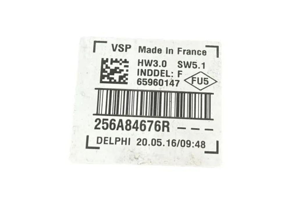 фото №1, Клаксон renault zoe bfm_ 256a84676r 0.78l electric 2015