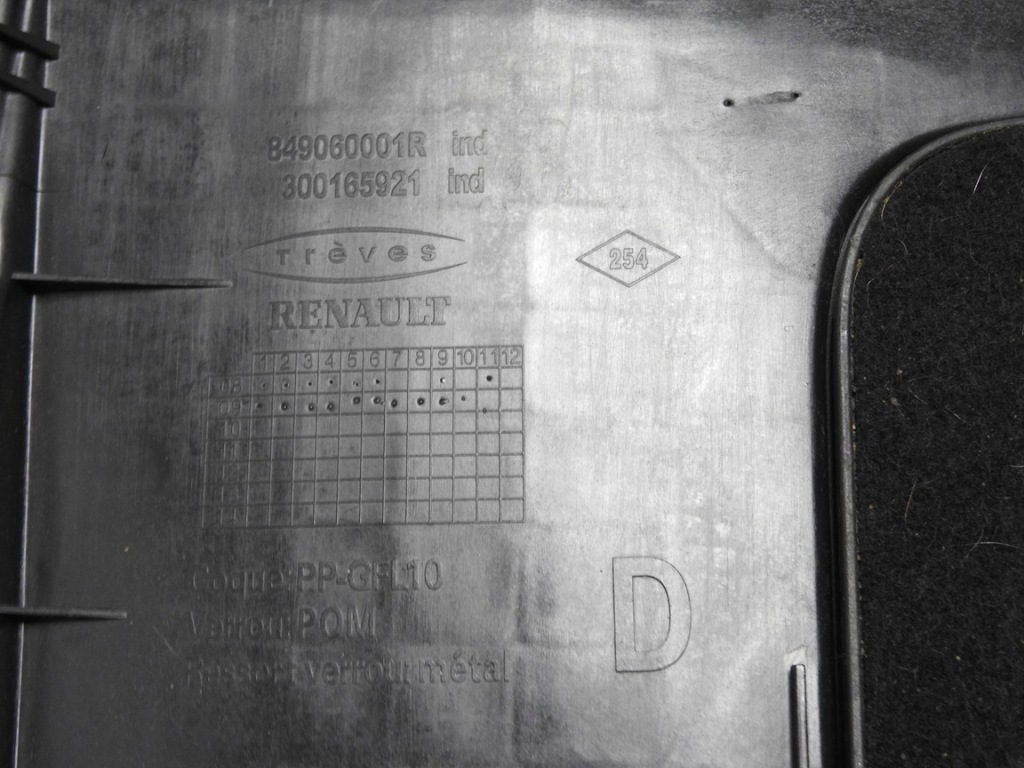 фото №6, Renault scenic iii 09-16 защита шумоизоляция правый задняя 849060001r