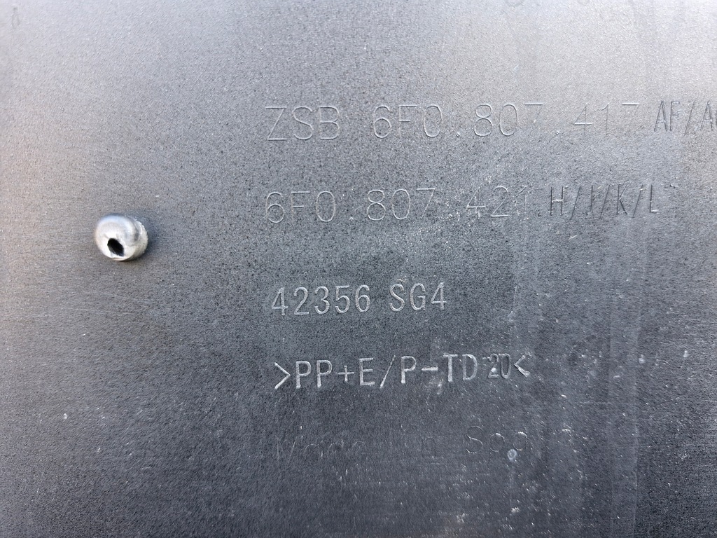 фото №10, Seat ibiza 6f v 17- бампер задня спойлер 6f0807421