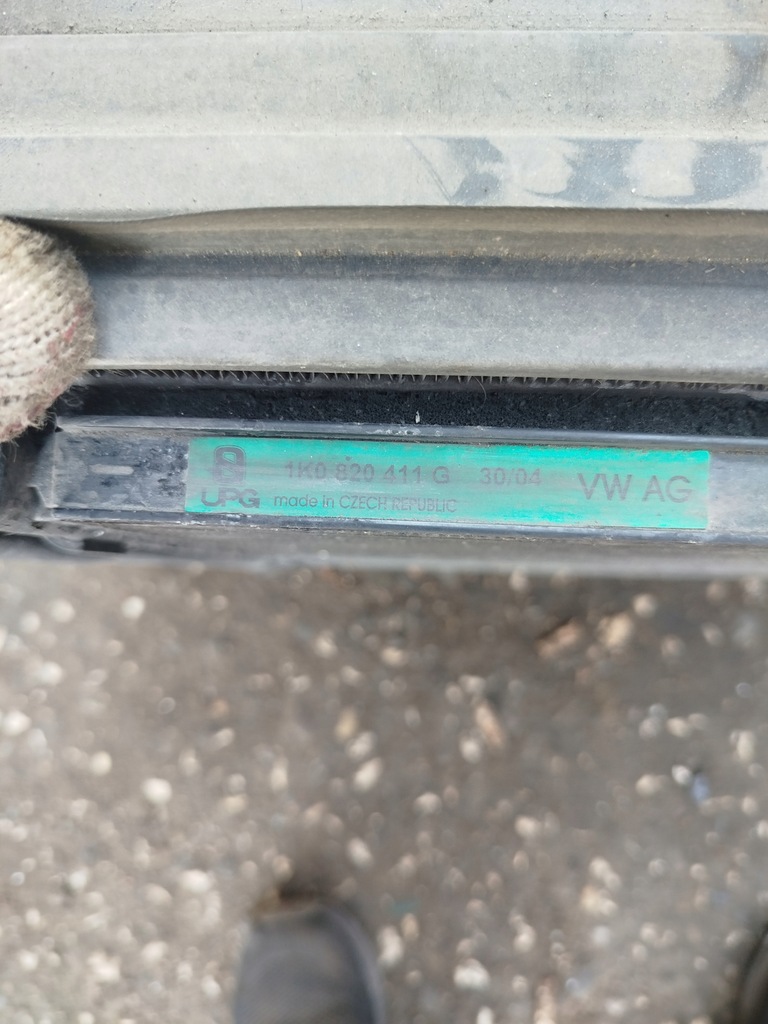 фото №7, Радиатор wody кондиционера интеркулер seat altea 1k0820411g