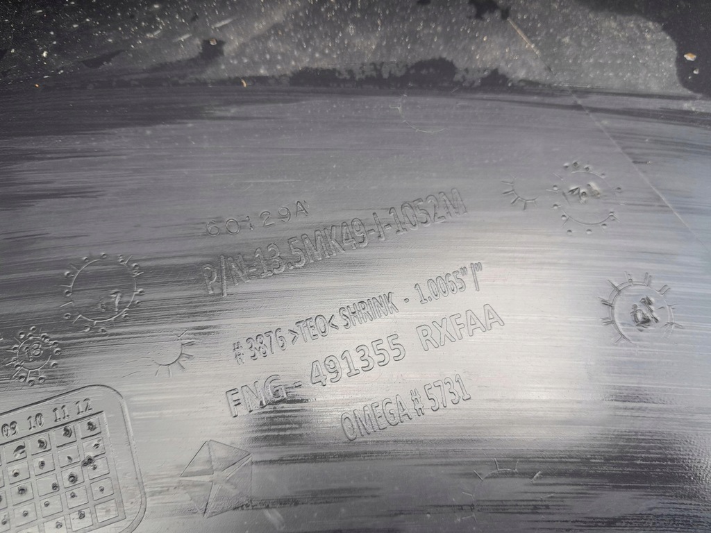 фото №10, Jeep compass ii 11-16 спойлер бампера перед oryg