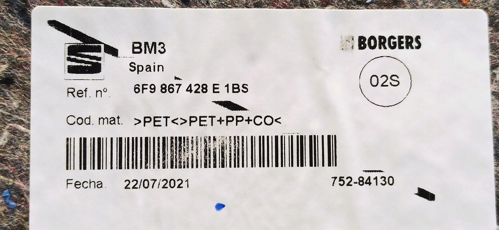 фото №5, Seat arona обшивка багажника правий 6f9867428e