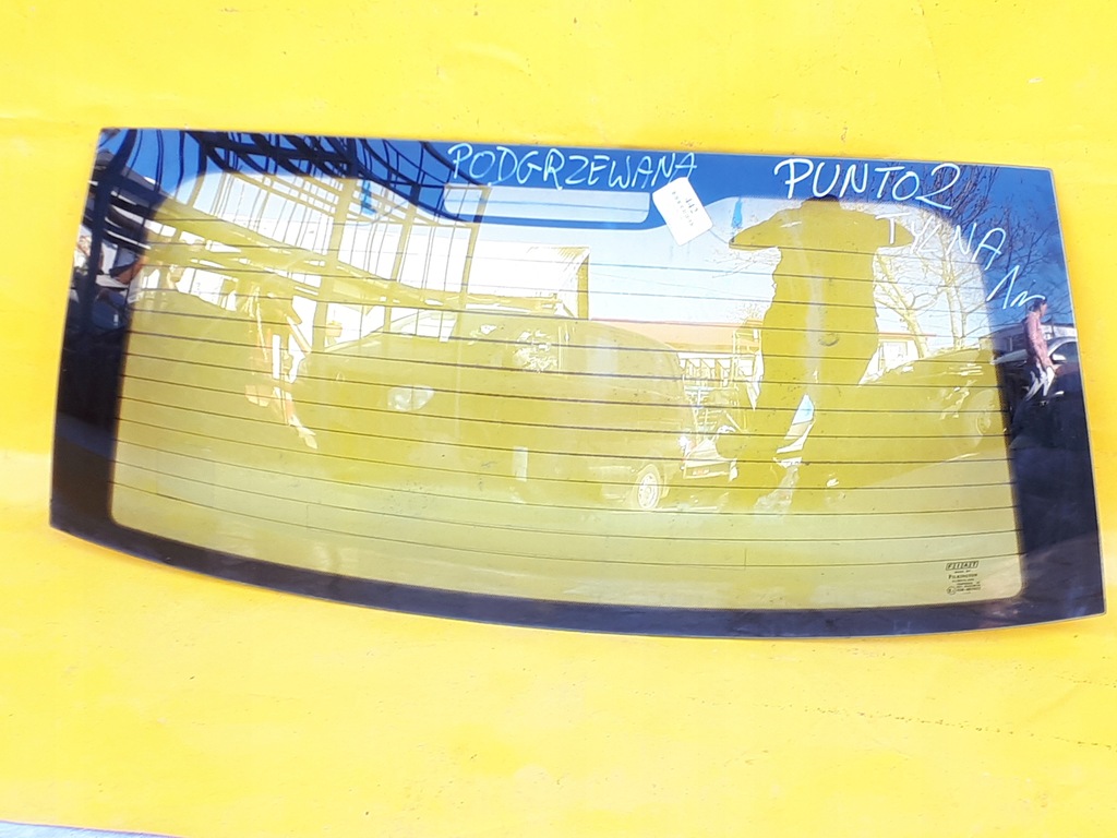 фото №1, Стекло задняя с подогревом fiat punto ii 01r