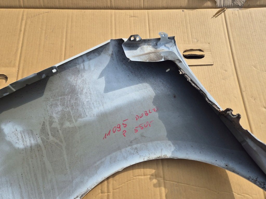 фото №10, Fiat doblo крыло правый. 2015-2022.oryginał mopar