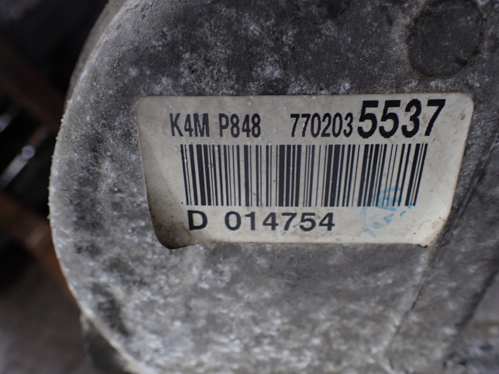 фото №10, Renault megane iii 1,6 16v k4m848 k4mp848 100km двигатель test pomia сжатие