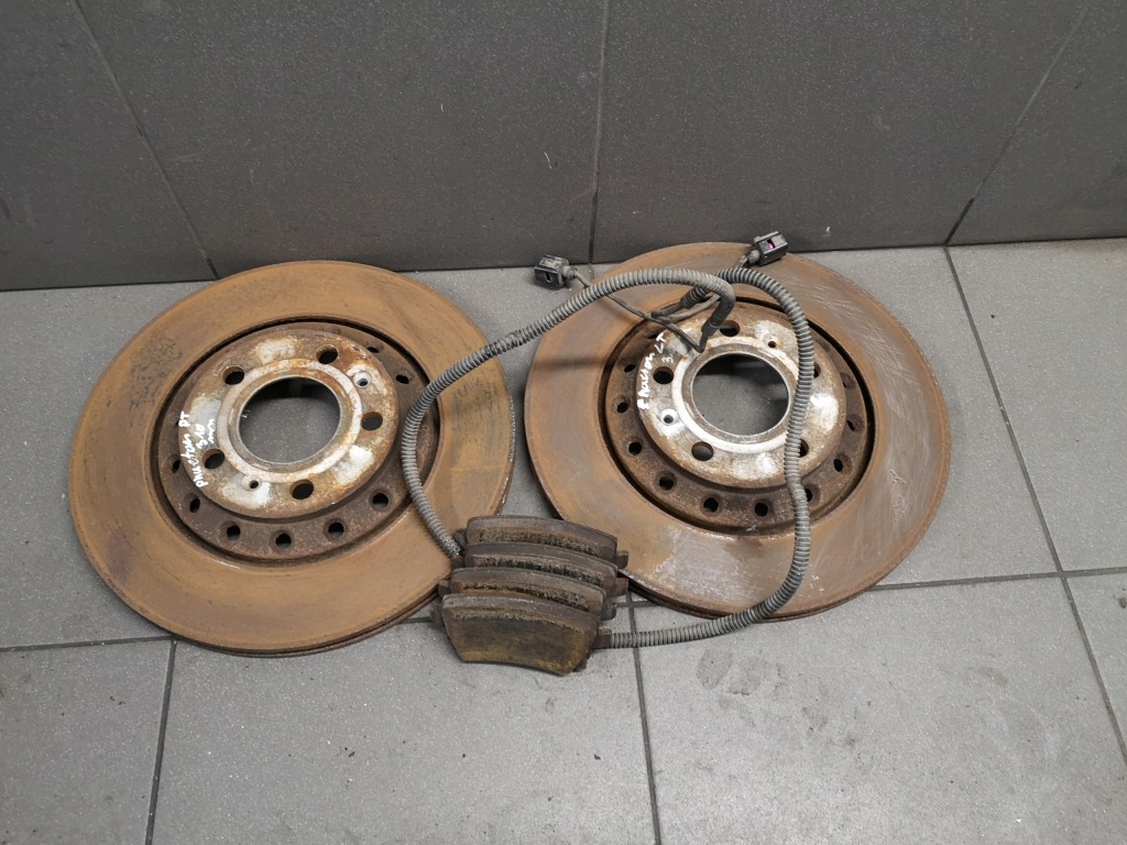 фото №1, Диск гальмівні диски гальмівні колодки задня vw phaeton 310mm