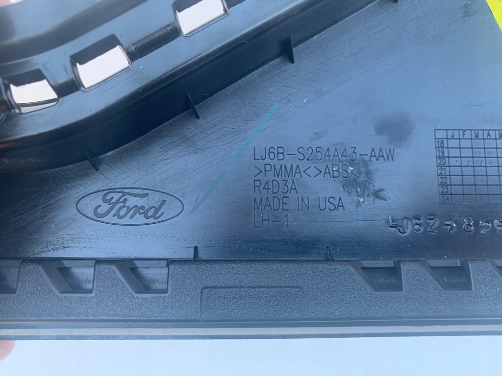 фото №6, Ford escape mk4 iv kuga mk3 молдинг дверь задних левых lj6b-s254a43-a