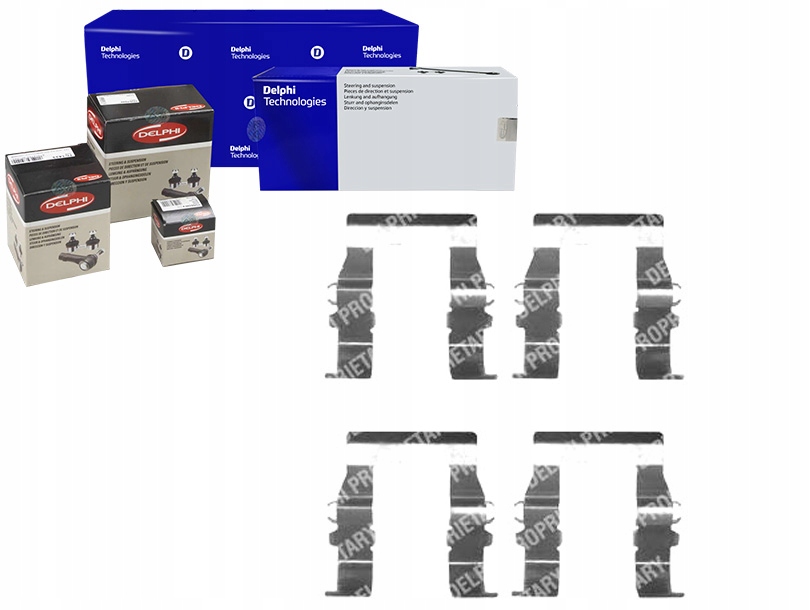 фото №1, Delphi lx0171 набір аксесуари, гальмівні колодки гальмівні
