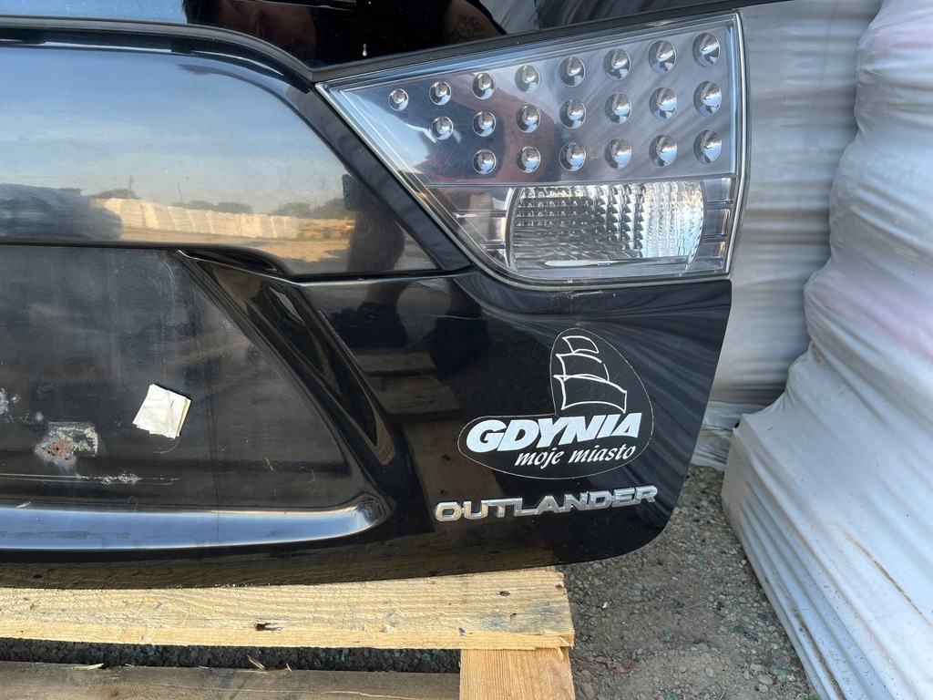 фото №9, Mitsubishi outlander ii крышка багажника багажника задняя комплектная