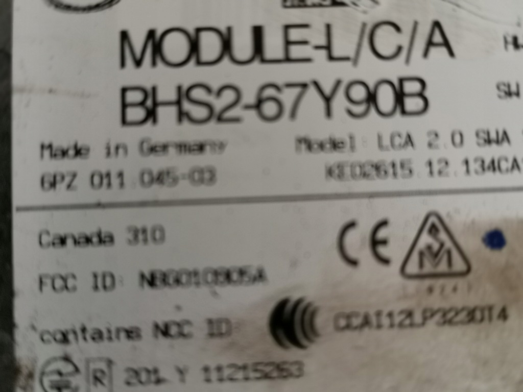 фото №4, Mazda 3 bm hb 2013- радар задняя задний левый bhs2-67y90b