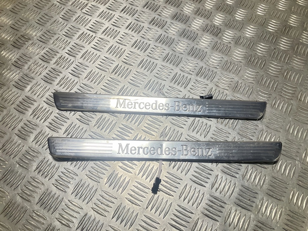 фото №1, Накладки порогові led mercedes w177 kpl
