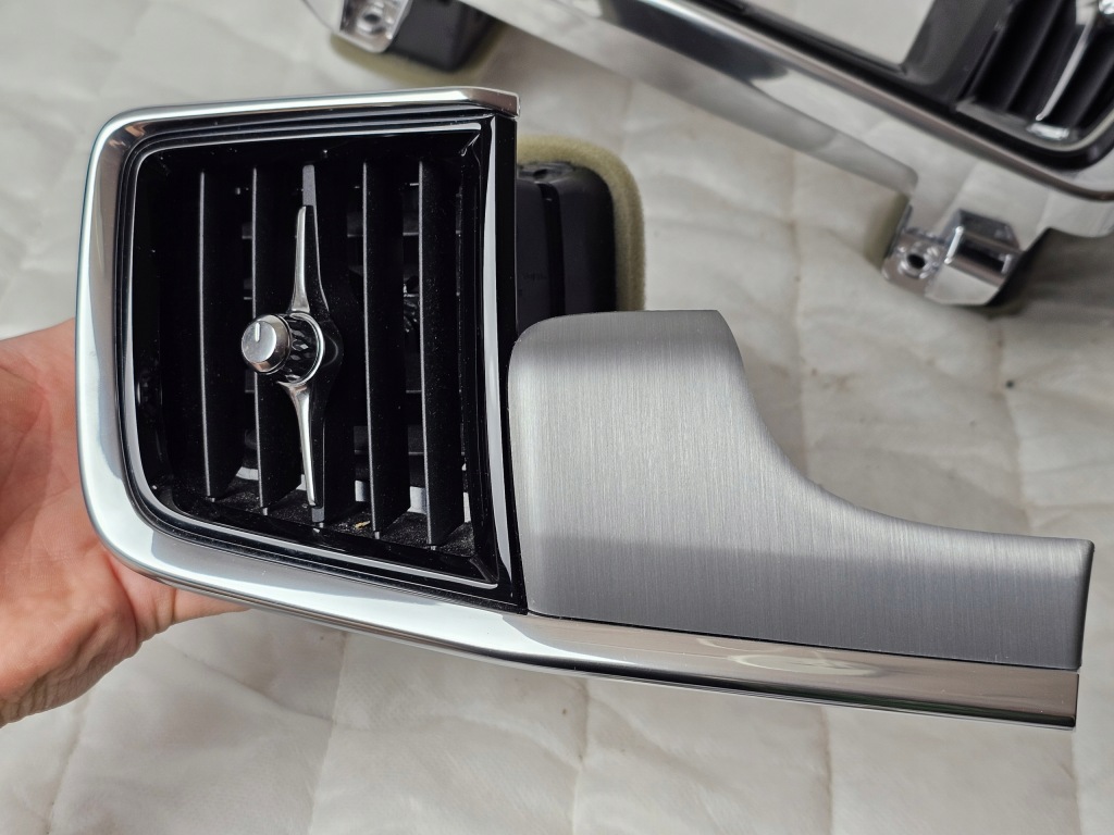 фото №11, Защита молдинг dekor консоли панели решётка обдув volvo v90 s90 ii