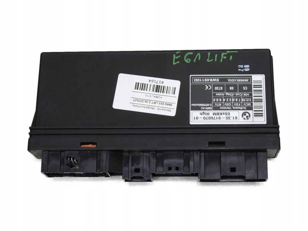 фото №1, Модуль блок управления комфорта bmw e60 e61 lift 9176070