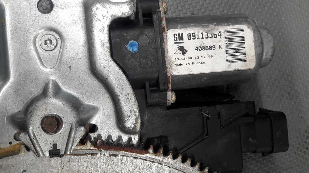 фото №9, 09113368 механізм скло правий перед opel corsa c 5d