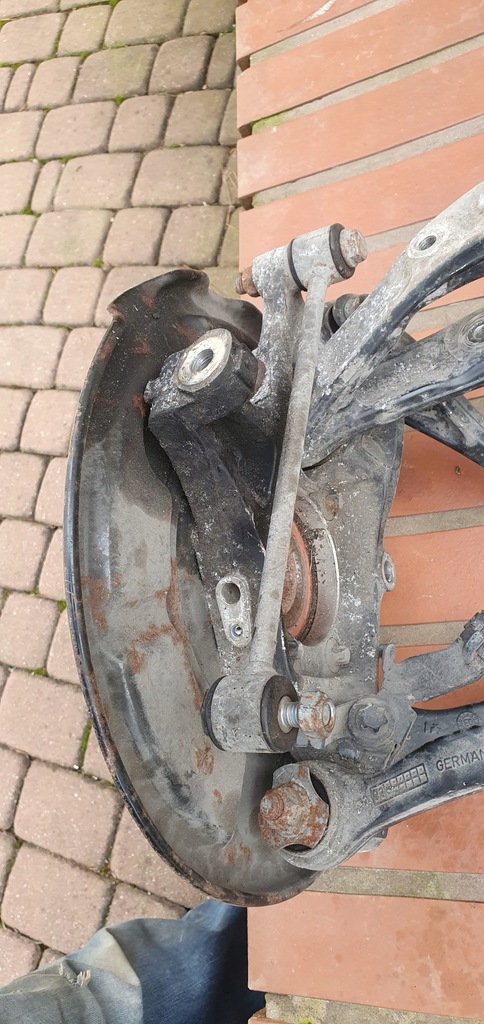 фото №4, Ступиця задня ліва з захист mercedes w211kombi