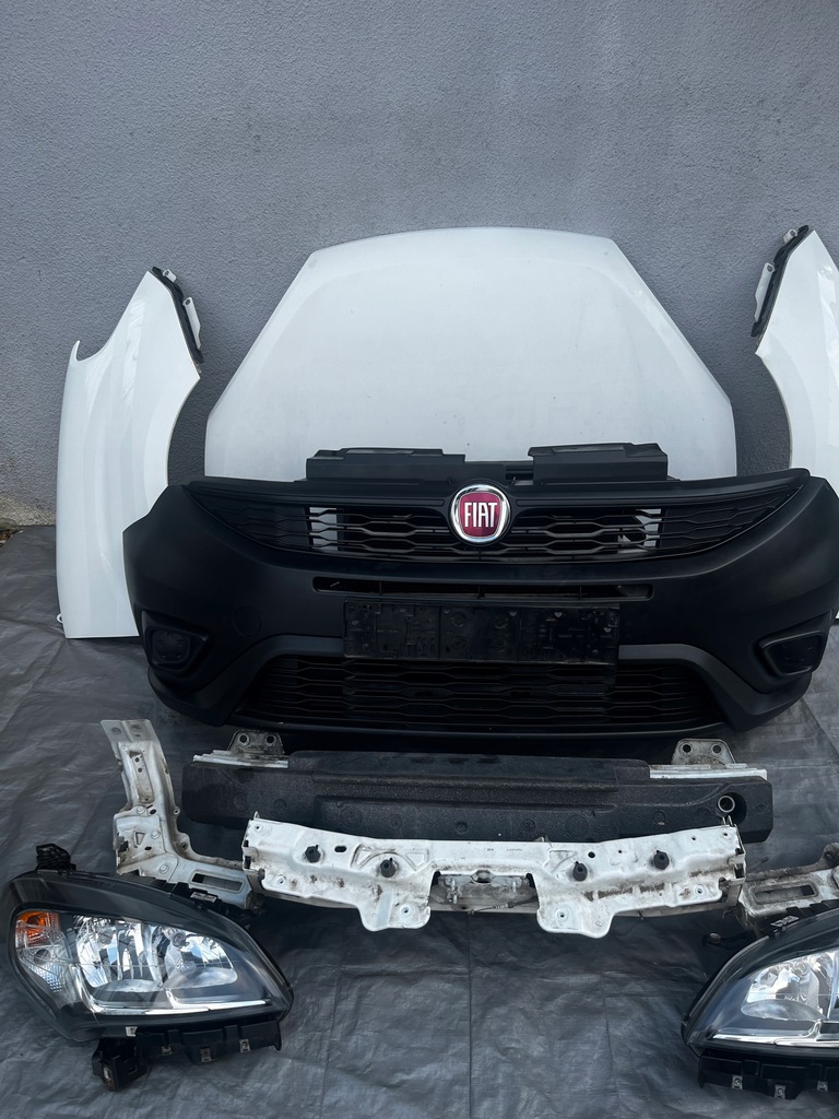 фото №6, Fiat doblo ii lift бампер капот лампы pas радиатор перед kompletny 2018-