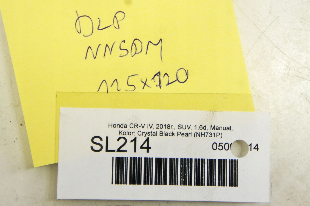 фото №9, Sl214 honda cr-v iv ^ двері лівий перед crystal black перламутр nh731p