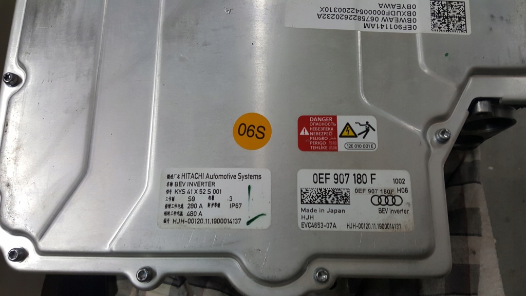 Модуль питания audi e-tron 0ef907180f демонтаж Цена