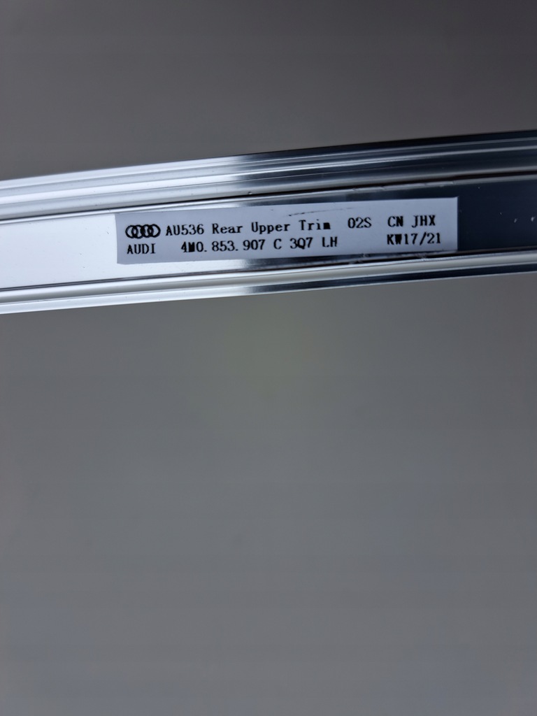 фото №9, Audi q7 sq7 молдинг дверь хром 4m0853907c