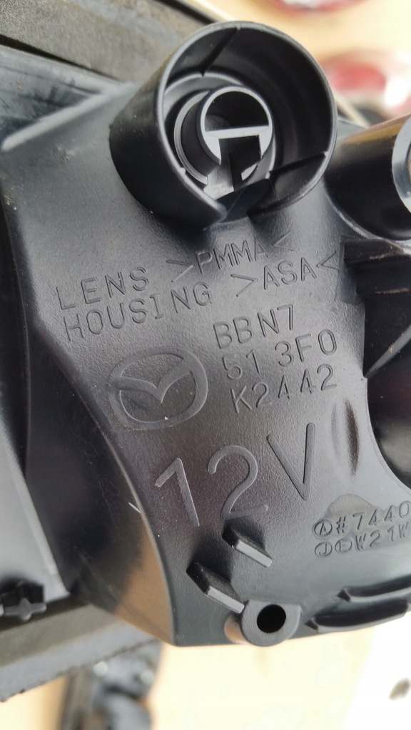 фото №8, Mazda 3 bl 09-13 лампа задняя w крышка l/p eu