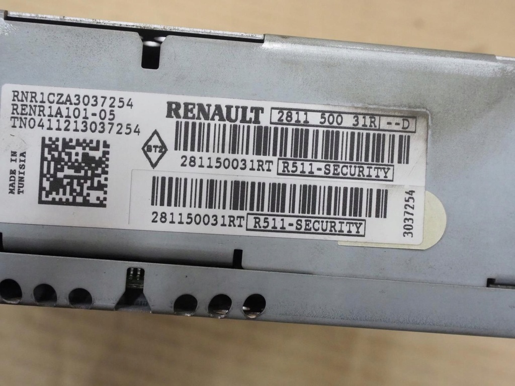 фото №13, Радио renault twingo ii lift renault megane 3 ii europa 281150031r