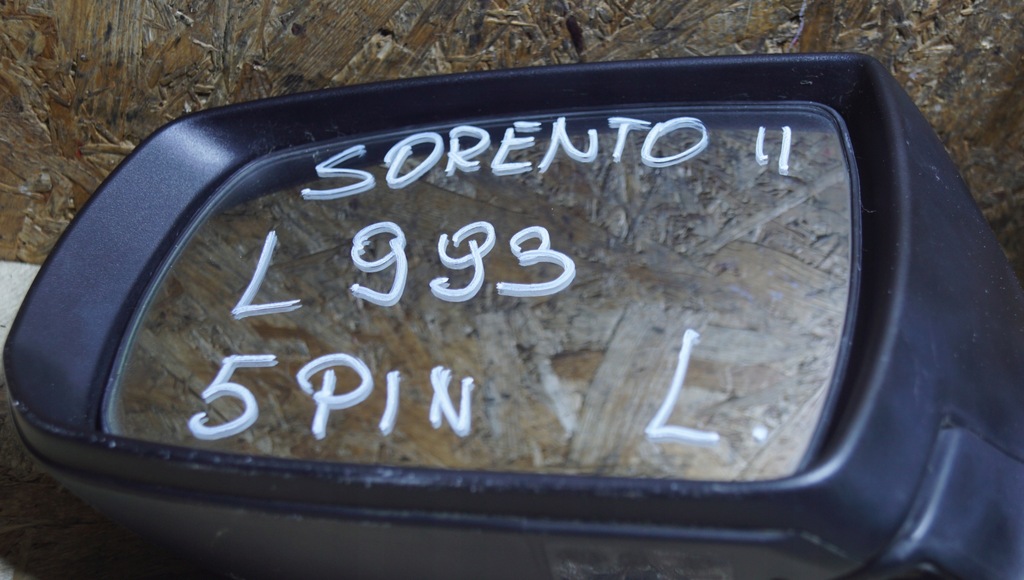 фото №8, Зеркало левая kia sorento ii 5 pin