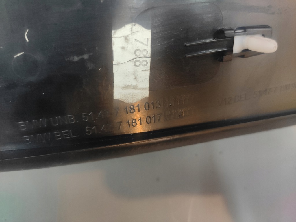 фото №12, Bmw 7 f01 f02 mpakiet накладки пороговые декоративные дверь пороги kpl оригинал bmw