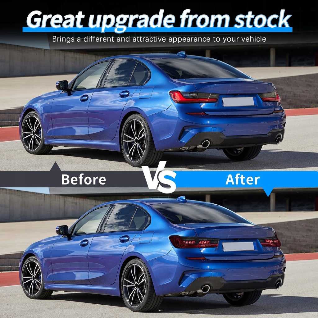 фото №15, Лампы задняя ne kpl full led laser neon dynamic тюнинг bmw 3 g20 g80 2019-2024