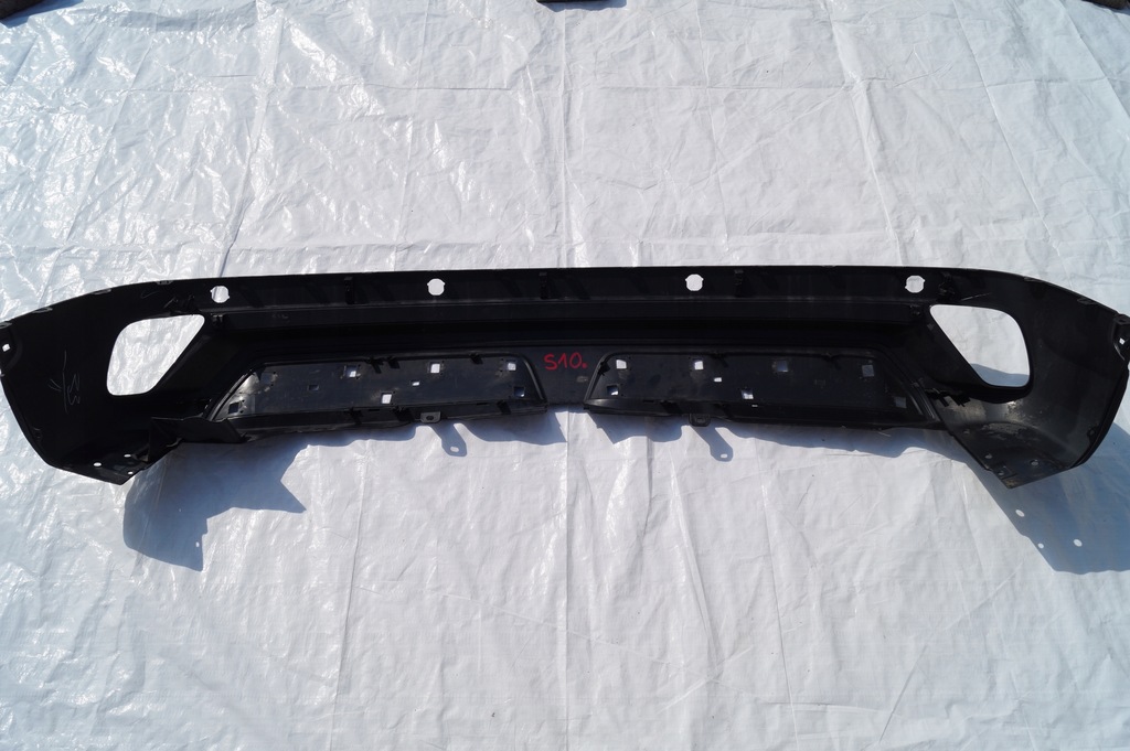 фото №8, Накладка диффузор спойлер бампер задняя mitsubishi eclipse cross 6410d37677