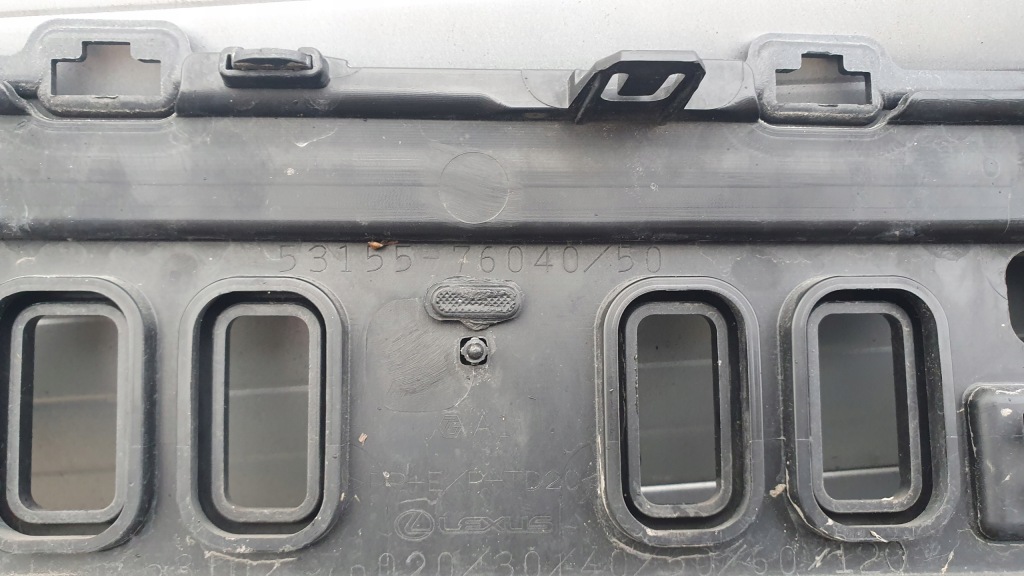 Lexus ct lift f-sport решітка радіатора решітка радіатора решітка нижній хром 53155-76040 Зі Шроту