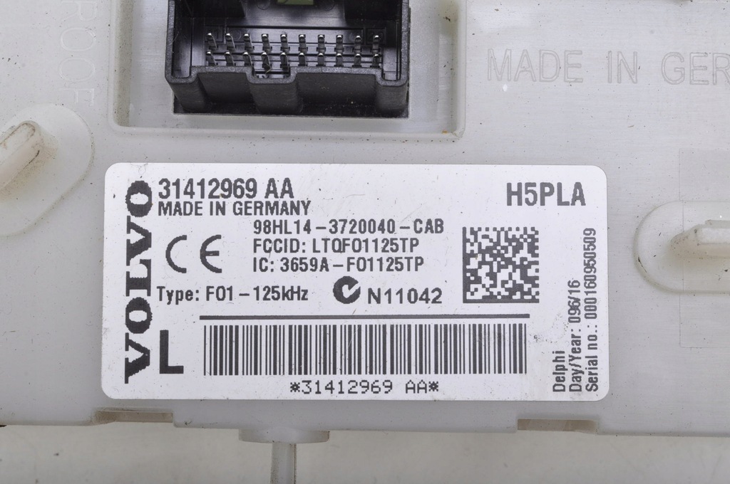 фото №7, Volvo s60 ii v60 xc60 коробка модуль bsi 31412969