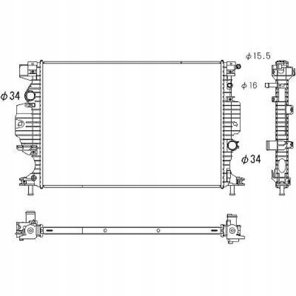 фото №1, Радиатор ford mondeo v 09.2014-