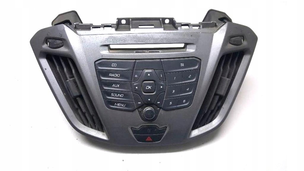 фото №1, Радио проигрыватель панель консоли transit custom