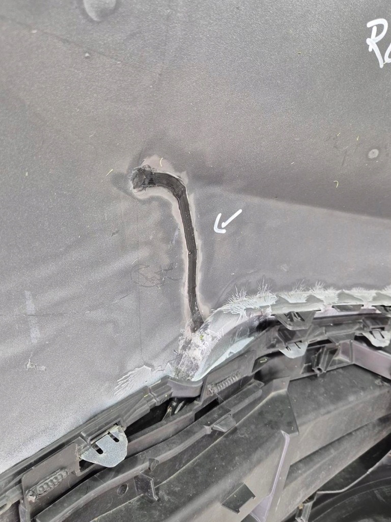 фото №11, Бампер перед передний renault trafic 3 iii lift 4 iv 21- решётка радиатора