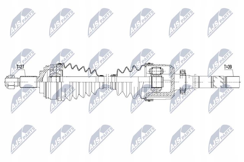 Приводной вал приводная npw-re-085 nty Оригинал