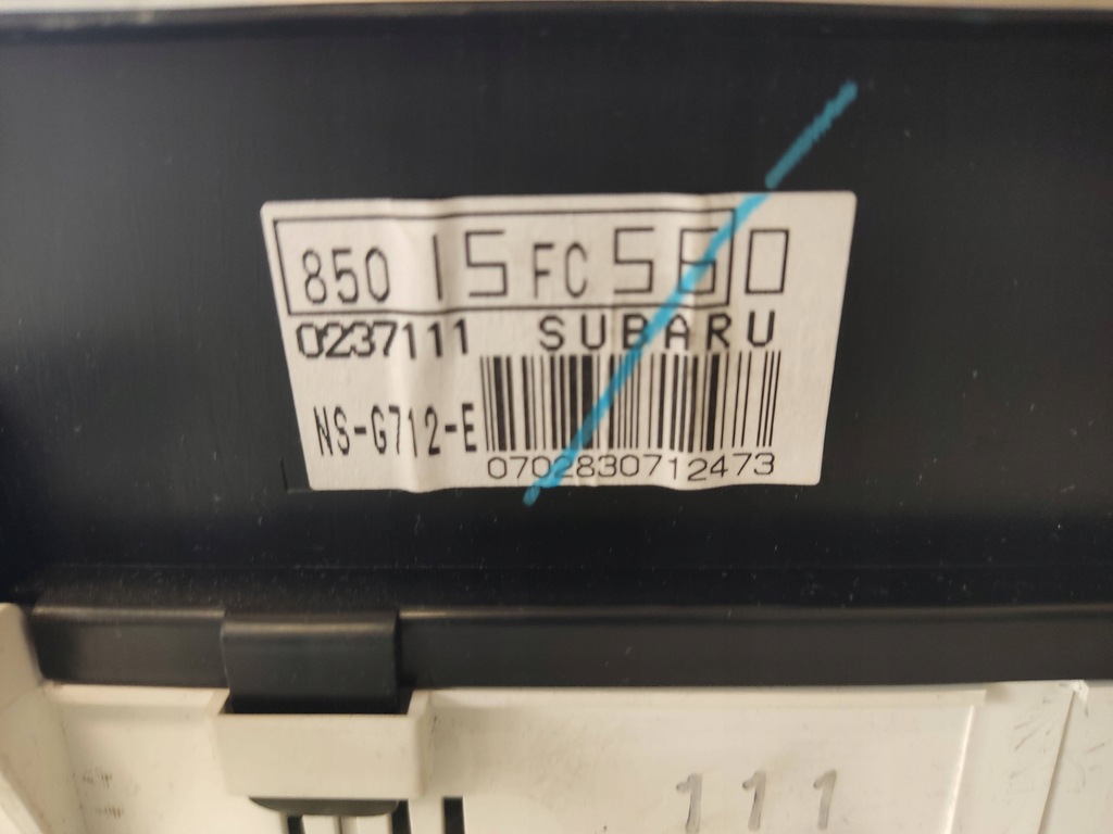 фото №4, Счетчик subaru forester i 2.0 b