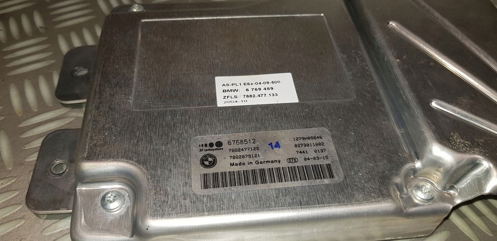 фото №7, Bmw 5 e60 e61 6 e63 блок керування модуль підсилювача active кермо afs 6768512
