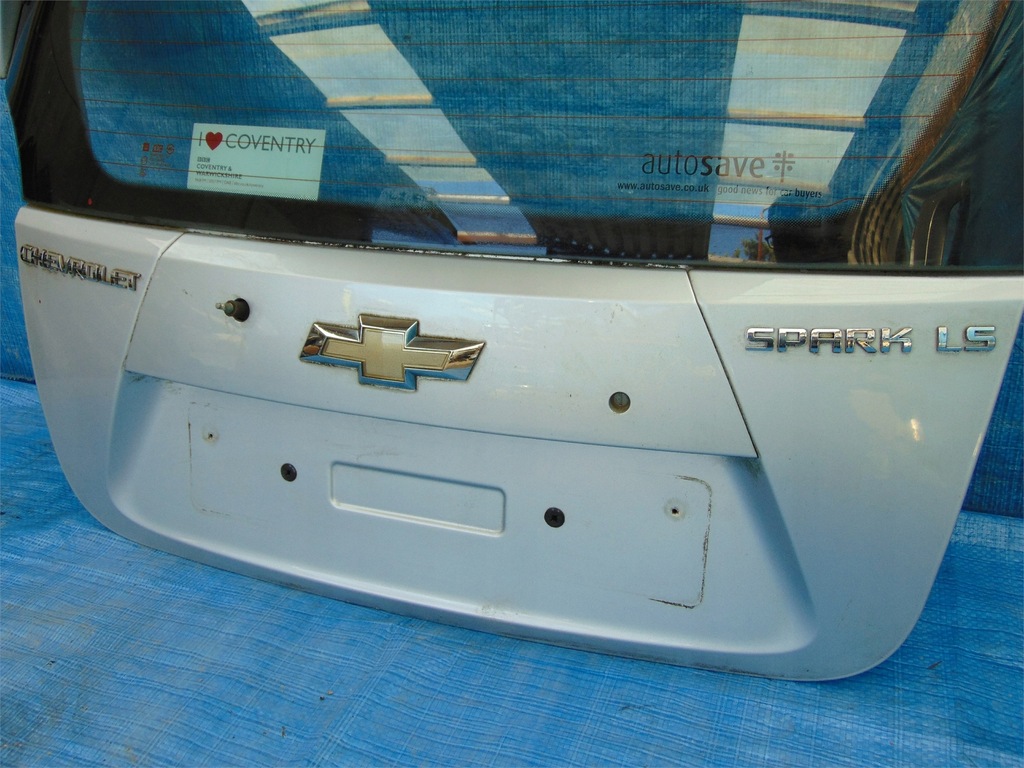 фото №4, Chevrolet spark m300 кришка багажника комплектна демонтаж