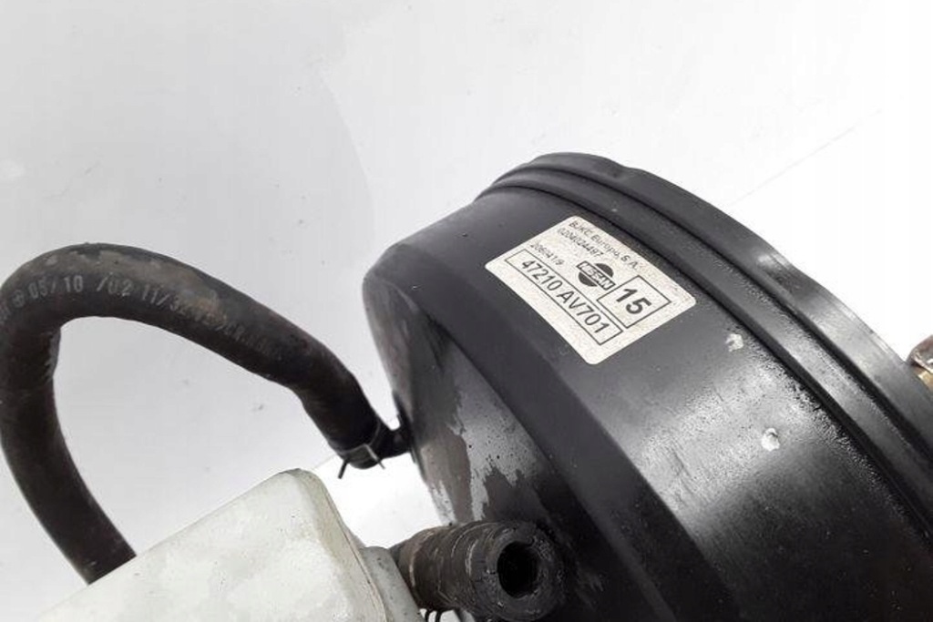фото №9, Усилитель тормозов nissan primera p12 47210av701 2.2l дизель 93kw 2003