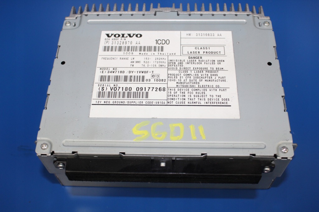 фото №1, Volvo s60 ii v60 xc60 радио проигрыватель считыватель cd