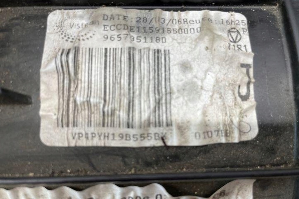 фото №14, Отопитель citroën c6 td_ 9657351180 2.72l дизель 150kw 2006